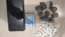 Polícia prende em flagrante homem por tráfico de drogas em Maceió