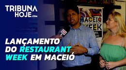 Lançamento do Restaurant Week em Maceió