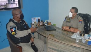 Comando-geral recebe militar vítima de injúria racial durante serviço