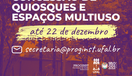 Ufal abre chamada pública para ocupação de quiosques e espaços em Maceió