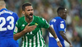 Atacante alagoano Willian José assina contrato com o Betis até 2026