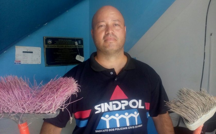 Sem vassoura para limpeza, Sindpol constata abandono em delegacia