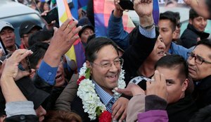 Luis Arce assume neste domingo a presidência da Bolívia