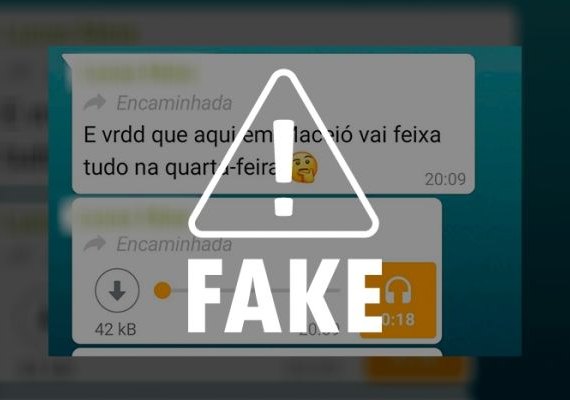 É falso que supermercados fecharão a partir de quarta-feira em municípios alagoanos