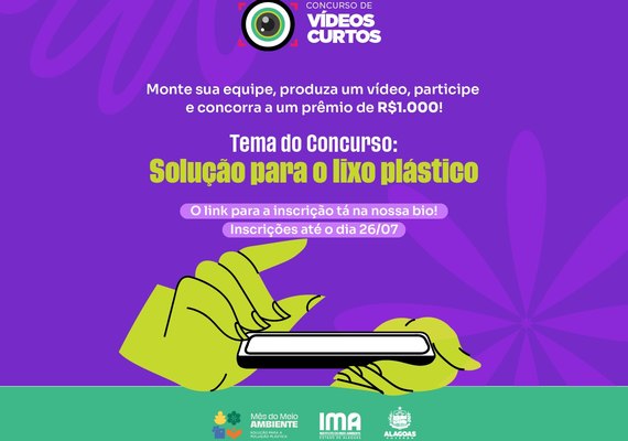 IMA abre inscrições para o II Concurso de Vídeos Curtos