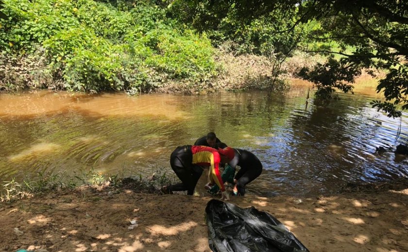 Corpo de jovem que desapareceu depois de entrar em rio é encontrado pelos bombeiros