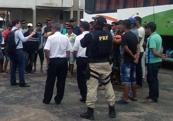 Força-tarefa conclui resgate de alagoanos em regime de escravidão em Porto Seguro