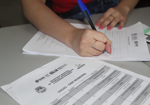Sine Maceió oferta 31 vagas de emprego