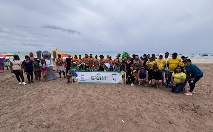 Carnaval Limpo e Consciente do IMA recolhe quase meia tonelada de lixo em Passo de Camaragibe