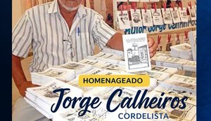 Pilar respira literatura: 15º Encontro de Escritores Alagoanos homenageia o cordelista Jorge Calheiros