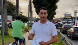 Vereador propõe estações de bicicletas compartilhadas para ampliar mobilidade na parte alta de Maceió