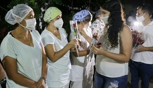 Empresa de assistência à vida homenageia servidoras do HE do Agreste