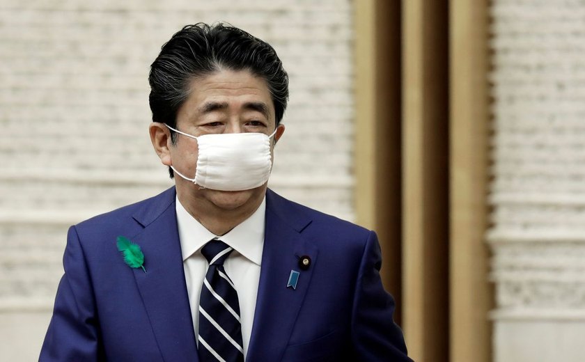 Shinzo Abe diz que Jogos Olímpicos só acontecerão se pandemia for contida