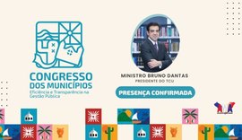 AMA traz presidente do TCU Bruno Dantas para Congresso de Municípios