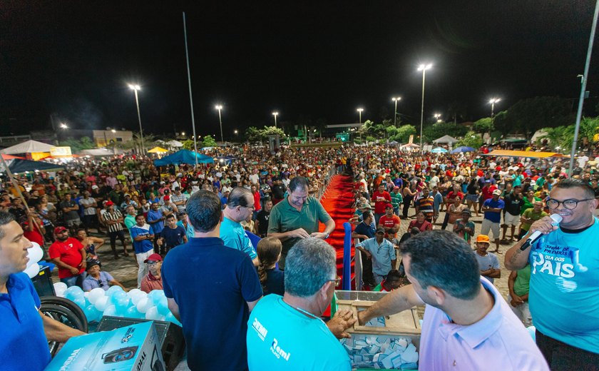 Sorteio do Dia dos Pais em Murici mantém tradição de 28 anos