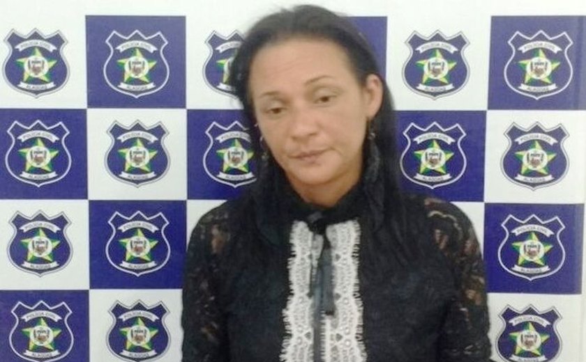 Suspeita de estelionato que se dizia corretora de imóveis é detida em Arapiraca