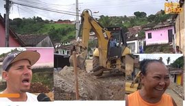 Moradores elogiam Prefeitura de Rio Largo por resolver crônico problema na periferia