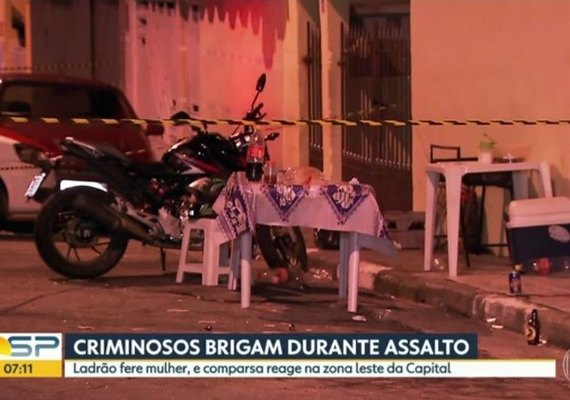 Criminoso é morto por comparsa após desentendimento sobre disparo em assalto