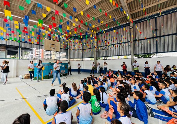 Alurb leva ações da Semana do Meio Ambiente à escola da rede municipal