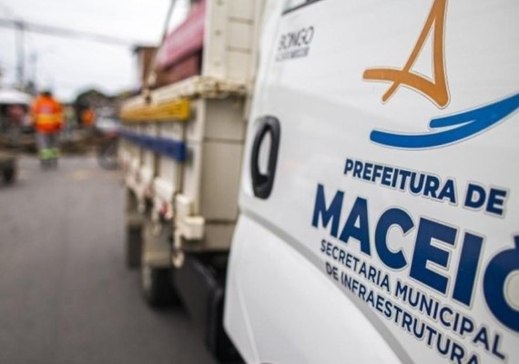 Obra emergencial interdita trecho de rua no Tabuleiro do Martins nesta quarta-feira (8)