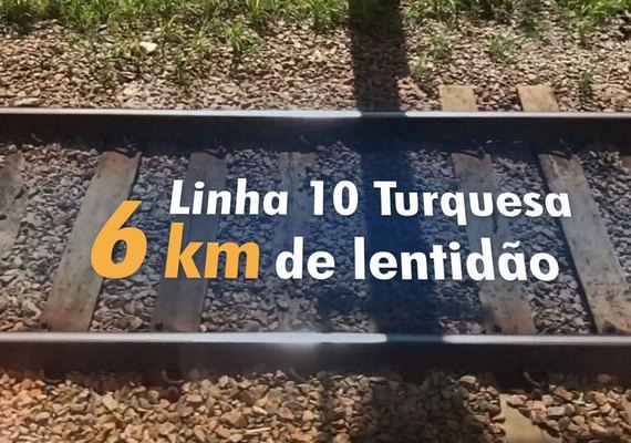 Falhas em trilhos fazem CPTM reduzir velocidade de trens em SP em até 77%