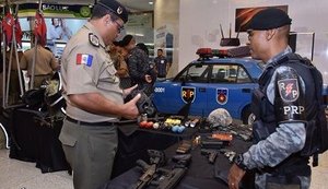 Polícia Militar abre Semana Tiradentes com exposição em shopping de Maceió