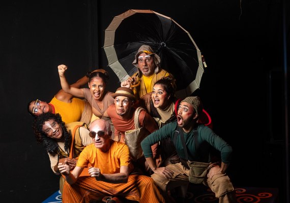 Grupo Imbuaça apresenta gratuitamente novo espetáculo de teatro de rua no Jaraguá