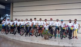 ARA-JUA: Ciclistas chegam a São José da Tapera no primeiro dia de percurso até Juazeiro do Norte