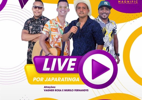 Live por comunidades carentes de Japaratinga acontece na tarde desta quarta