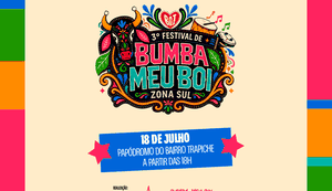 3º Festival de Bumba Meu Boi da Zona Sul acontece neste sábado