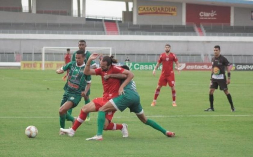 CRB vence Coruripe por 3 a 0 e assume a liderança do Alagoano