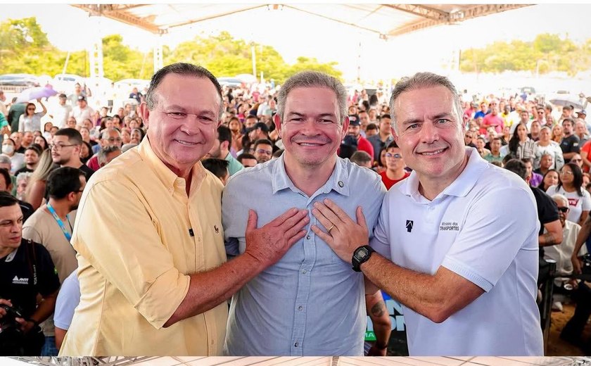 Ministro Renan Filho consolida imagem de 'tocador de obras' e fortalece musculatura para 2026 em AL