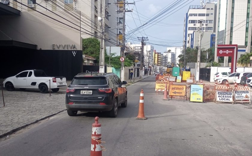 Obra emergencial na Rua Engenheiro Mário de Gusmão terá horário antecipado