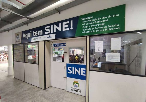 Sine Maceió disponibiliza mais de 200 vagas de emprego nesta segunda-feira (29)