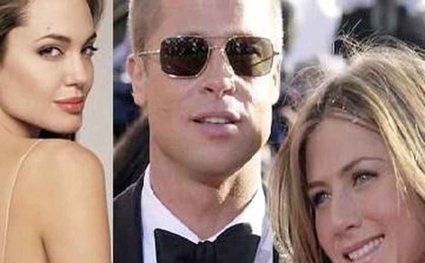 Jolie surtou com notícia de reaproximação de Pitt e Jennifer Aniston