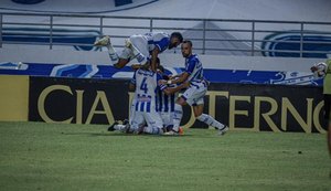 CSA vence o Sampaio Corrêa de virada e entra no G4 da Série B a seis rodadas do fim