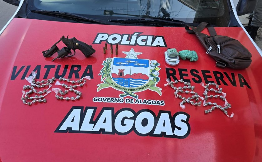 Polícia Militar apreende armas, munições e entorpecentes durante ações em Joaquim Gomes e Flexeiras