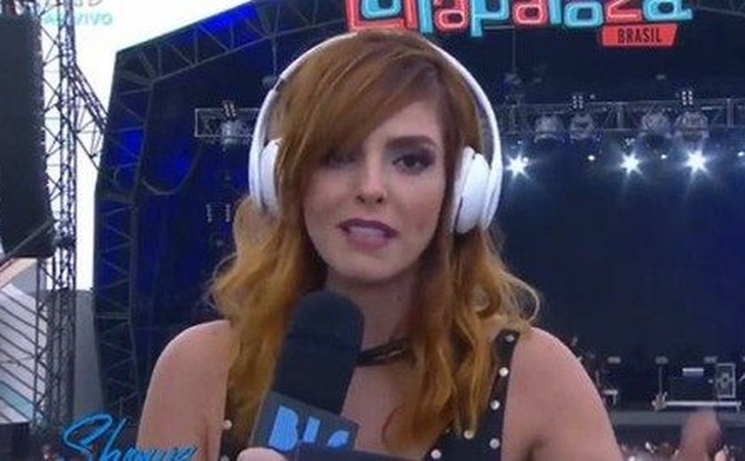 Apresentadora chama DJ do Lolla de 'machista, misógino e babaca' ao vivo