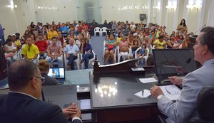 Assembleia discute com a comunidade a situação das grotas de Maceió