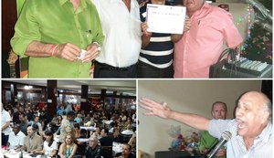 Cronistas esportivos da ACEA se confraternizam numa  grande noite festiva em Maceió 