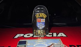 PM apreende arma de fogo e mais de 400 pedras de crack em Maceió e Campo Grande