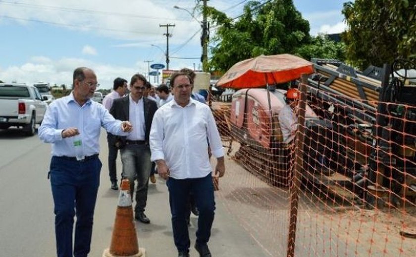 Agreste: obras do gasoduto chegam ao município de Arapiraca