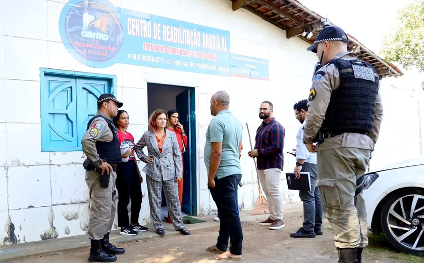 MP/AL encontra diversas irregularidades e libera dependentes químicos mantidos compulsoriamente em clínica de Anadia