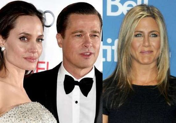Brad Pitt se reaproxima de Jennifer Aniston e irrita Jolie