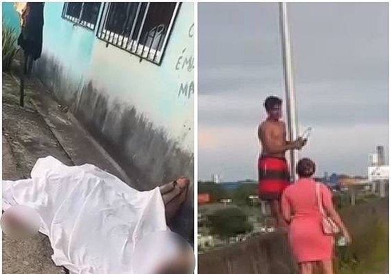 Suspeito de matar esposa é cercado e preso após ameaçar se jogar de viaduto