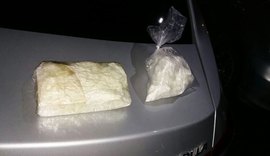 Ação integrada prende suspeito e apreende 1,5 kg de cocaína avaliada em R$ 30 mil