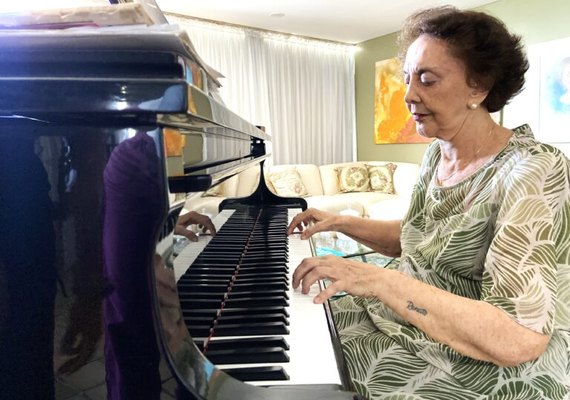 Selma Britto promove encontro entre piano e acordeom no Concerto aos Domingos do IHGAL