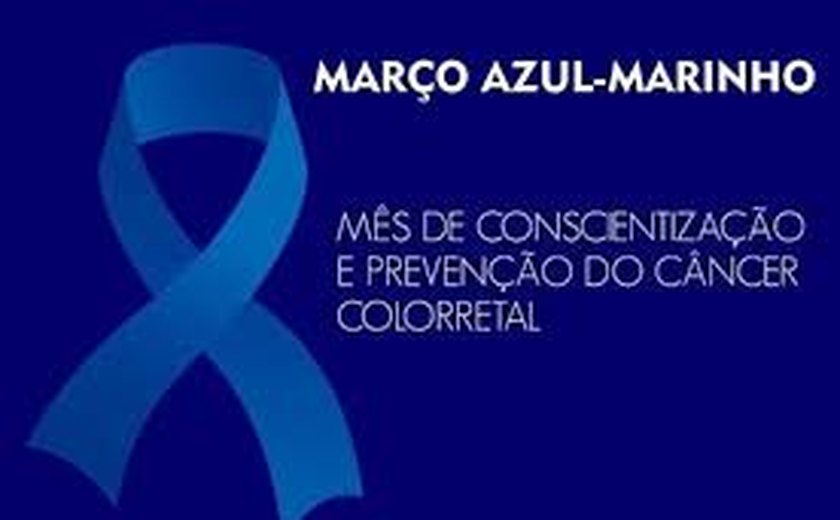 Março Azul promove ações de conscientização sobre o câncer colorretal em Alagoas