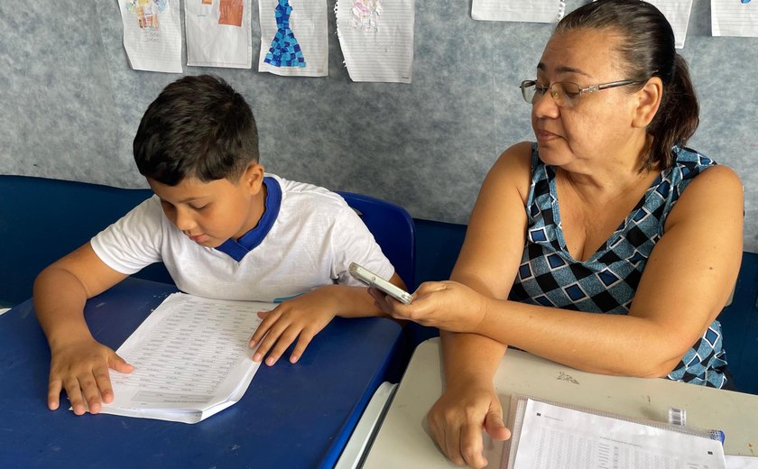 Estudantes da rede pública participam de avaliação de fluência em leitura