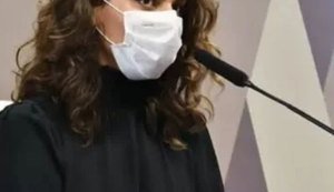Tratamento precoce é discussão delirante, diz à CPI médica vetada para ocupar secretaria